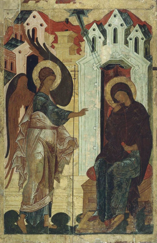 22-Благовещение Пресвятой Богородицы. XVI в. Новгород